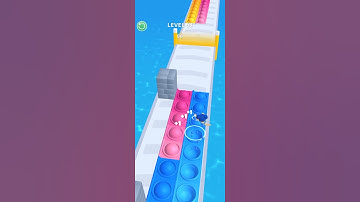 Pop it run Gameplay walkthrough part All levels #shorts
