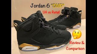 Jordan 6 DMP (2020) - Retail vs UA Comparison