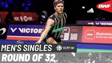 VICTOR Denmark Open 2025 | Anthony Sinisuka Ginting (INA) vs. Anders Antonsen (DEN) [2] | R32