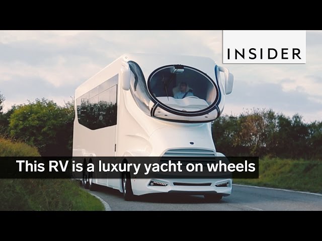 This Rv Is A Luxury Yacht On Wheels Youtube