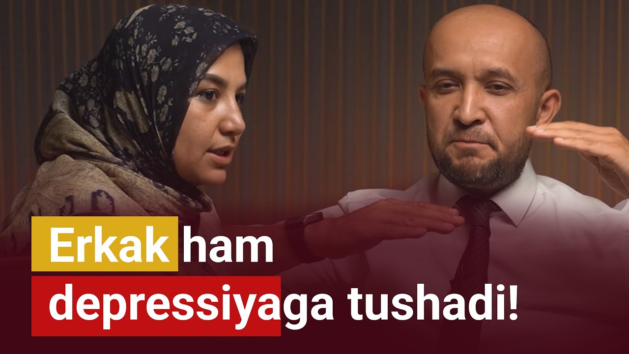 Erkak ham depressiyasiga tushadi