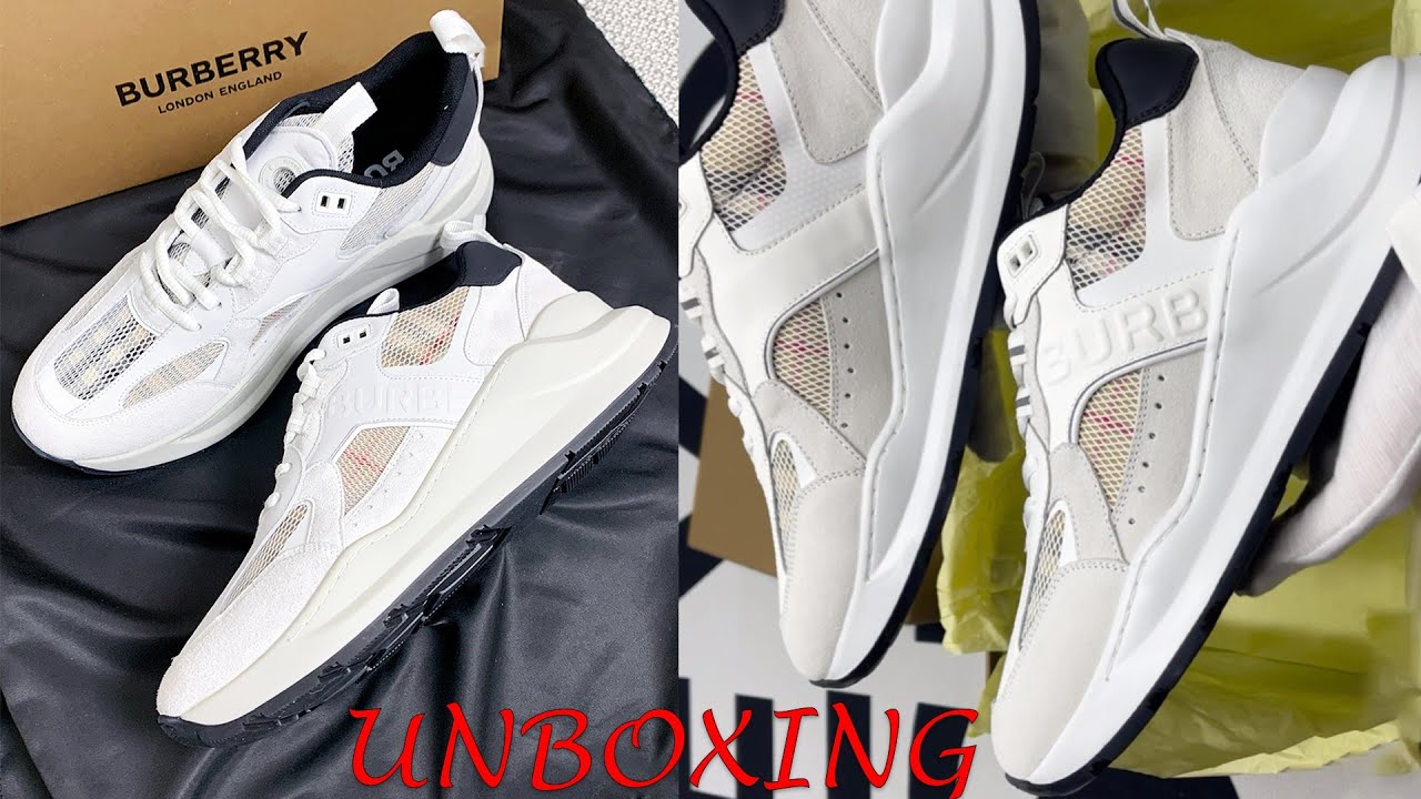 Unboxing Review | Burberry Ramsey Vintage Sneaker Detailed Check