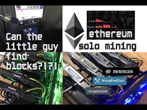 How to mine ethereum on pc solo