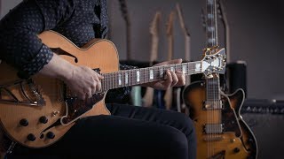 D'Angelico Semi-Hollowbody & Vox AC15 Combo Amp | Demo With Jared Scharff