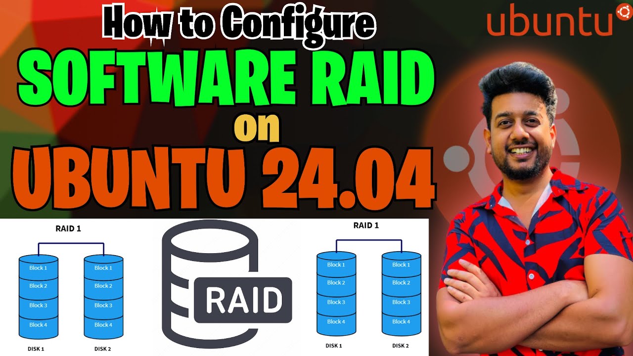 How to Configure Software RAID on Ubuntu 24.04 - YouTube