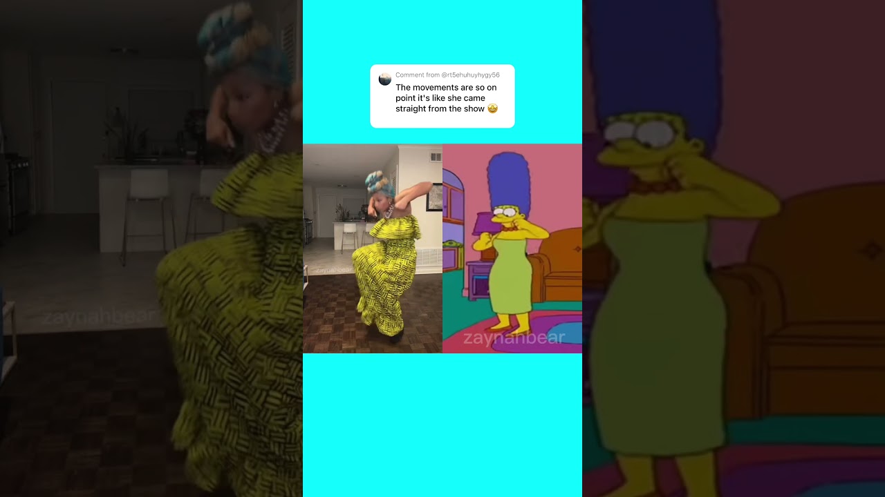 Marge Simpson krumping 🤣