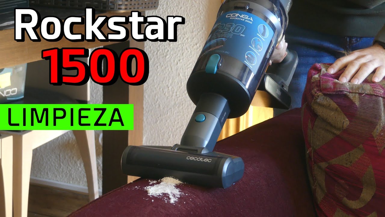 Conga Rockstar 1500 ErgoWet - Análisis & Limpieza (con fregado a fondo ✨) 