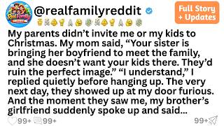 Information My parents didn’t invite me or my kids to Christmas. My mom said, “Your sister is bringing her bo... News