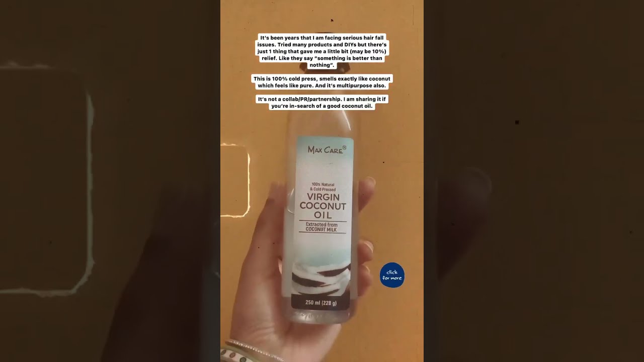 Mini Review | Max Care Coconut Oil 