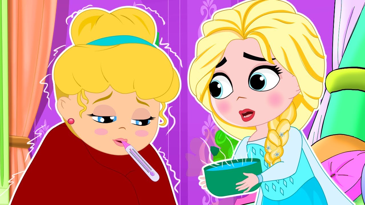 Sick Song | Princess is Sick | Nursery Rhymes for Kids - YouTube