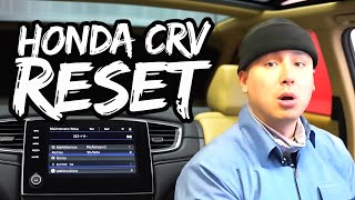 Reset YOUR 2020-2022 Honda CRV Oil Life in Minutes?