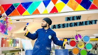 NEW ASSIGNMENT | College Class And Barat VLOG | Painter Man ?