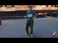 Learn How to do a back handspring tutorial gymnastics part 1