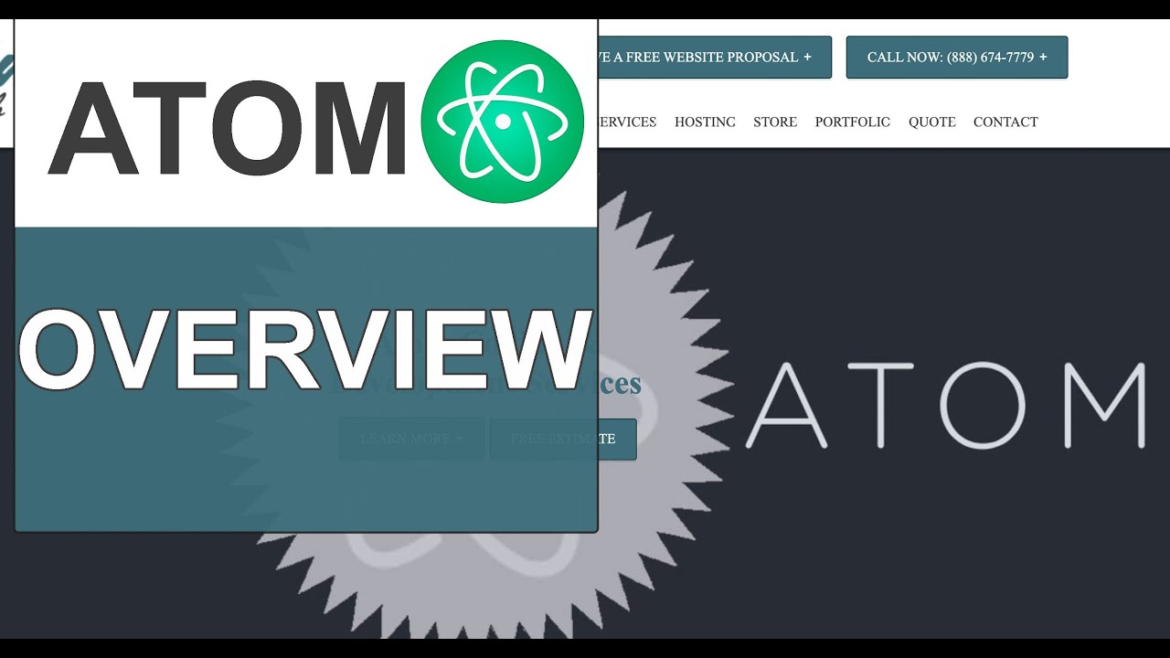 Coding: Atom Code Editor - YouTube