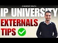 EXTERNAL TIPS BY IPU PROFESSOR | Commerce Bhaiya