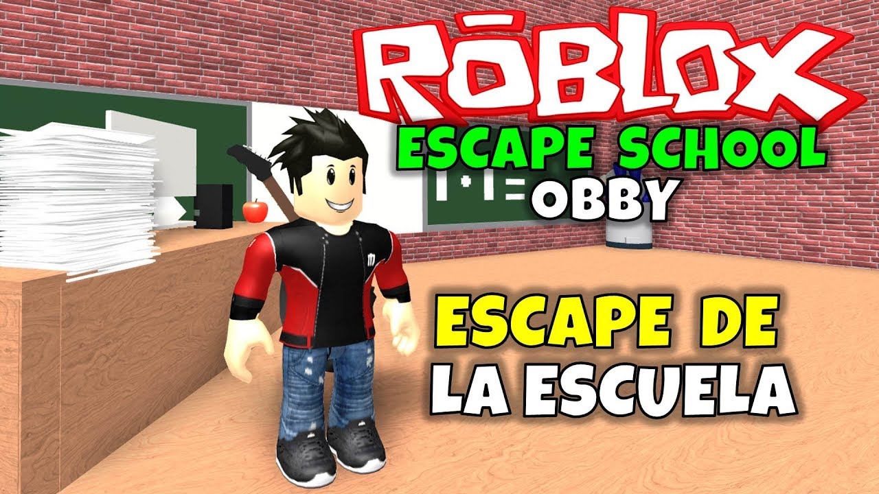 Escape De La Escuela Roblox Escape School Obby Youtube - juegos de roblox escape de la escuela