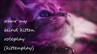 asmr kittenplay blind Kitten roleplay