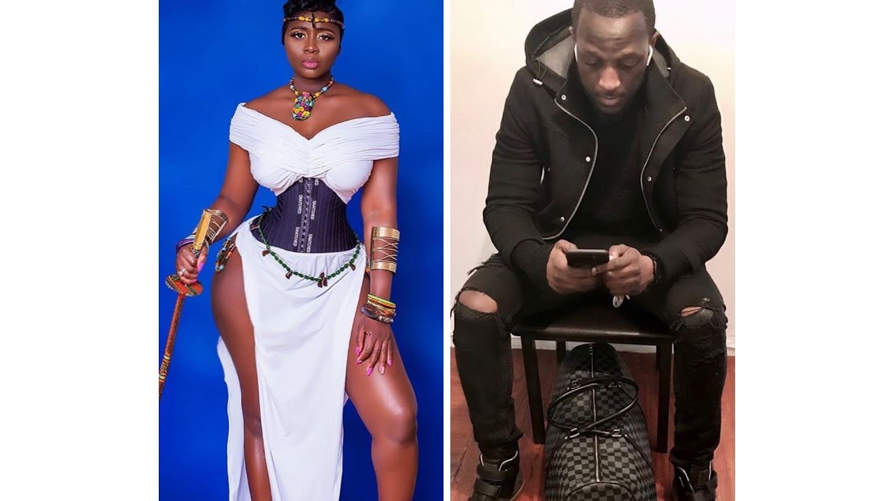 Ghanaian actress princess shyngle is pregnant and his fiance is in jail ...