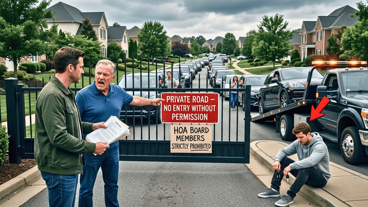 HOA Towed My Guest’s Car So I Enforced a Strict No-Entry for the Board ...
