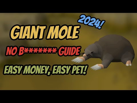 Giant Mole Easy and Efficient - The Best Guide | OSRS