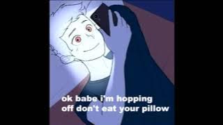 don't eat your pillow