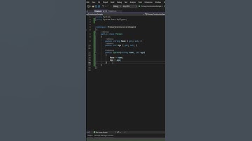 Primary Constructor in C# 12 #shorts