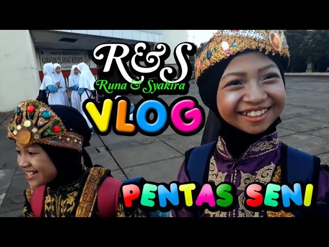 Runa Syakira Tari Saman ( VLOG PENTAS SENI )