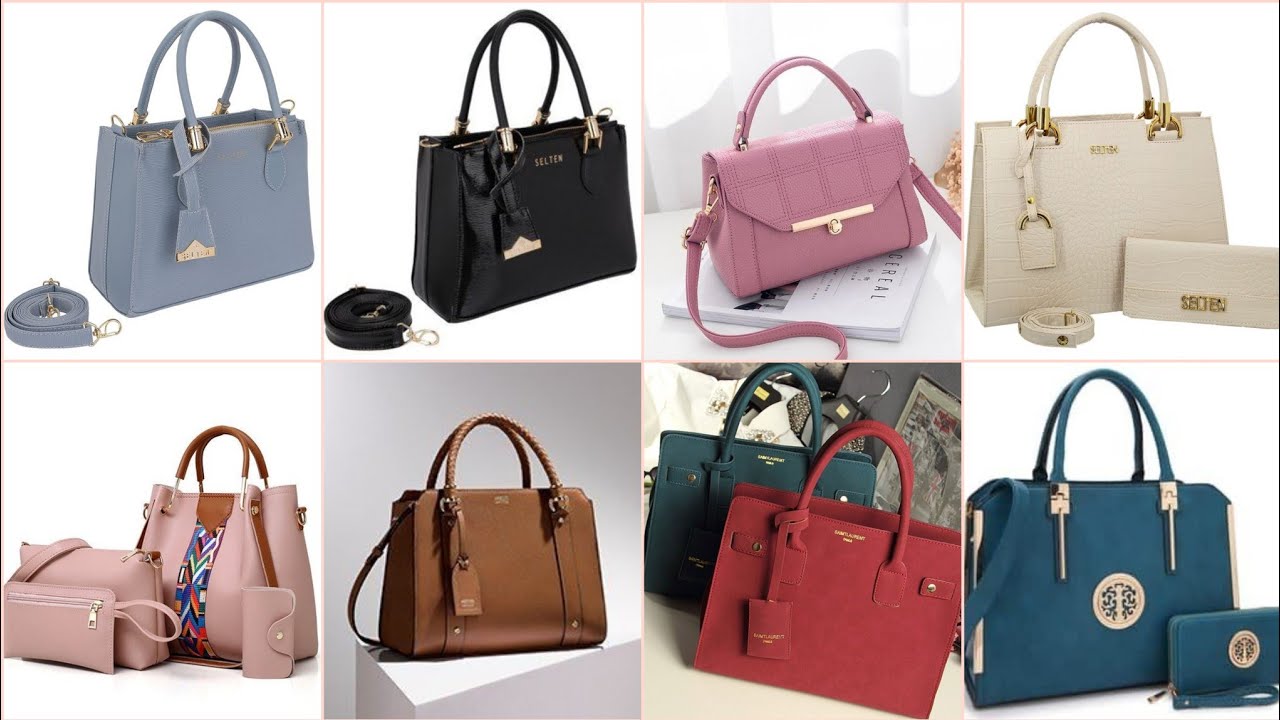 Unique and beautiful office women handle bags hand bags collection/big ...