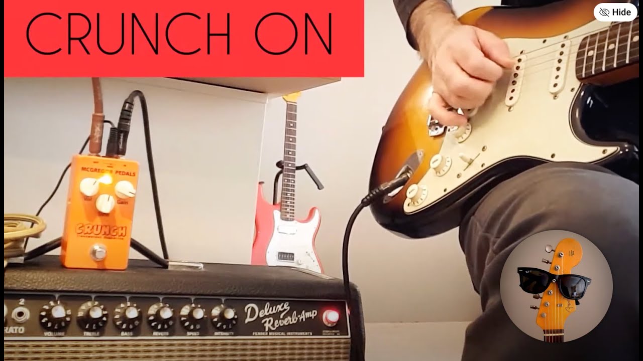 Clean vs CRUNCH Transparent Overdrive by McGregor Pedals