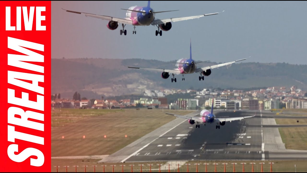 🔴 Lisbon Airport LIVE Plane Spotting