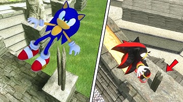 Sonic & Shadow NPC Ragdoll Physics Compilation #138 | Overgrowth
