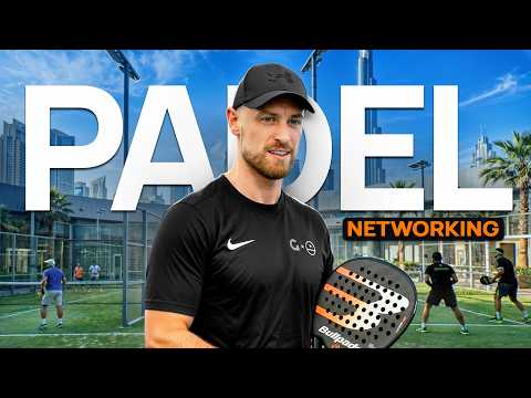 Padel Networking: новые знакомства через падел в Дубае | Промо
