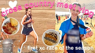 CROSS COUNTRY MEET VLOG | first xc race of the season