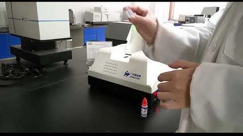 Winner802 dynamic light scattering nano particle size analyzer testing nano particle size