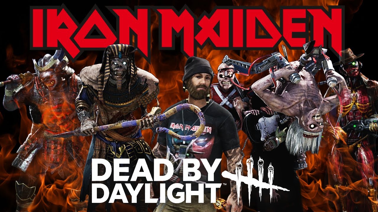 Iron Maiden Collection NEW SKINS! Dead by Daylight YouTube