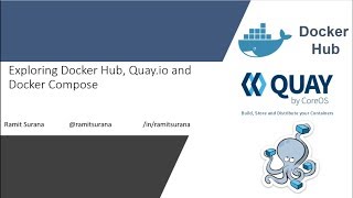 Exploring Docker Hub,Quay and Docker Compose