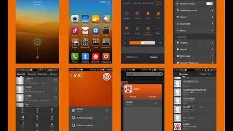 Xiaomi Mi3 - MIUI Themes Preview