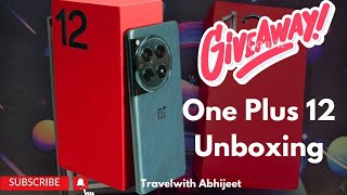 One Plus12 Unboxing 12Gb,256Gb & OnePlus 9pro Giveaway. Mind Blasting Camera Setup 🤯