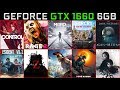 GTX 1660 6GB in 10 games (2020)