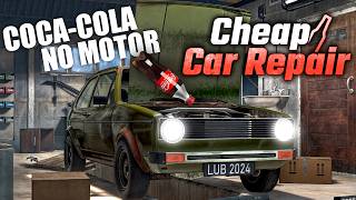 COLOQUEI COCA NO LUGAR DO ÓLEO - Cheap Car Repair #1