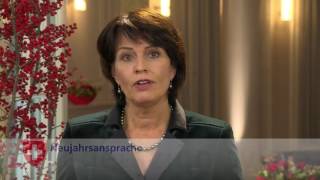 2017 - Neujahrsansprache der Bundespräsidentin Doris Leuthard