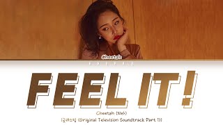 Cheetah (치타) - FEEL IT! Lyrics (Good Casting (굿캐스팅) OST Part 1)(Color Coded Lyrics Han/Rom/Eng/가사)