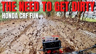 HONDA | CRF250rally | OFF ROAD | GETTING DIRTY