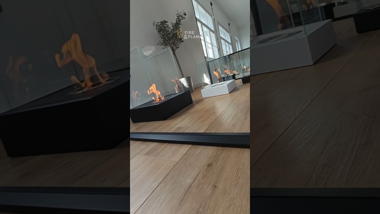 Ethanol Tischkamine für Innen und Außen. 