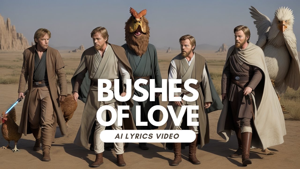 Bushes of Love Every lyric is an AIgenerated image YouTube