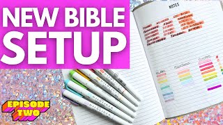 New Bible Setup ✨ Pen Test & Highlighters | Ep. 2
