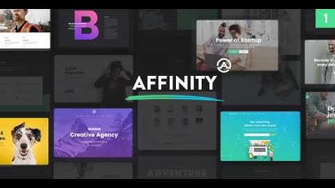 Affinity - A Genuinely Gigantic & Refreshing Multipurpose Theme | Themeforest Website Templates and