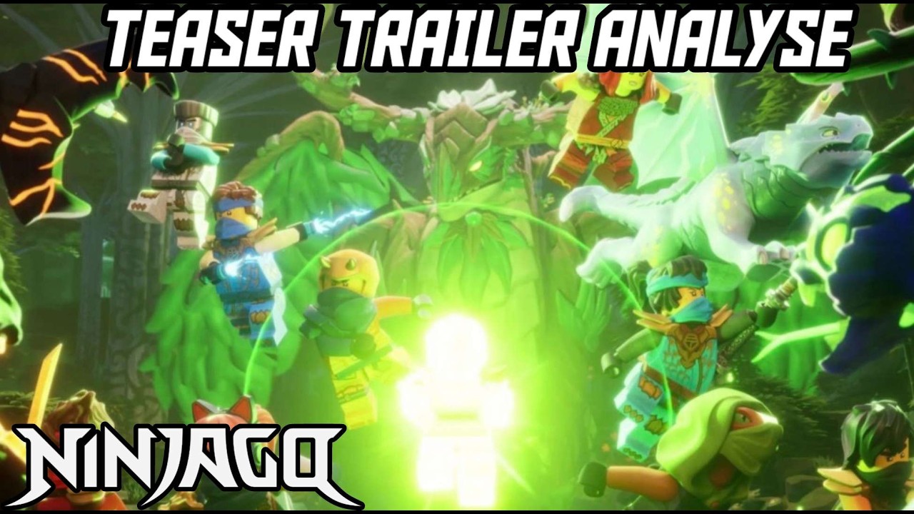 Ninjago: Aufstieg der Drachen STAFFEL 4 Teaser TRAILER Analyse!