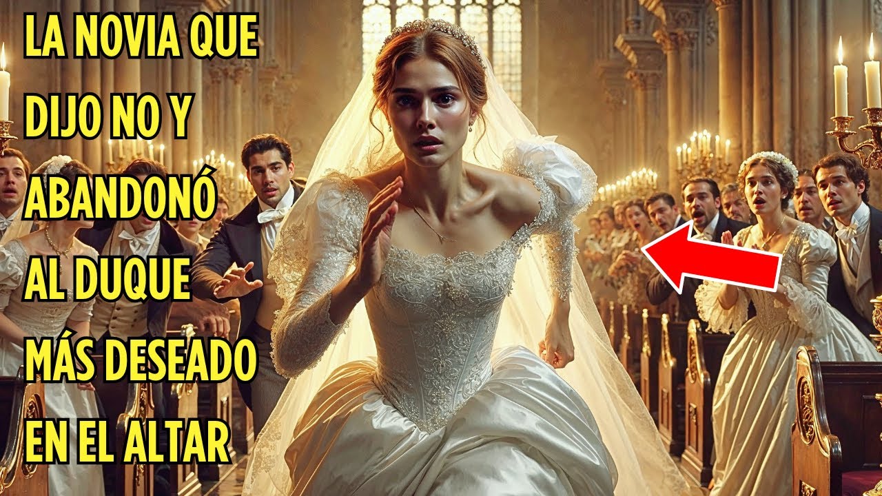 LA NOVIA QUE DIJO NO Y ABANDONÓ AL DUQUE MÁS DESEADO EN EL ALTAR