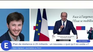 Plan de résilience à 25 milliards : un nouveau 